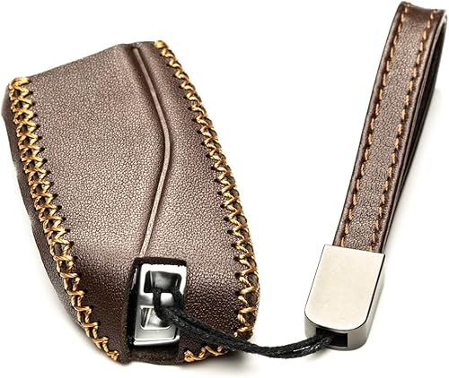 Miniatura 10 de Vitodeco Funda de piel auténtica compatible con BMW X5 2024, BMW X6 2024, BMW X7, BMW X1, BMW Serie 3, BMW Serie 7, BMW iX, BMW i4, BMW i7 2023 en