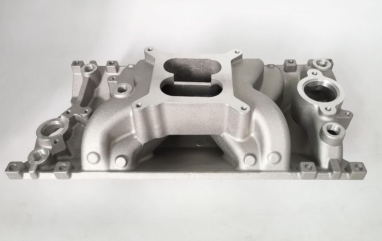 Aluminum Stain SBC Small Block Chevy Vortec Air Gap Intake Manifold 350 1996-up 1500-6500 RPM DM-3502H 0