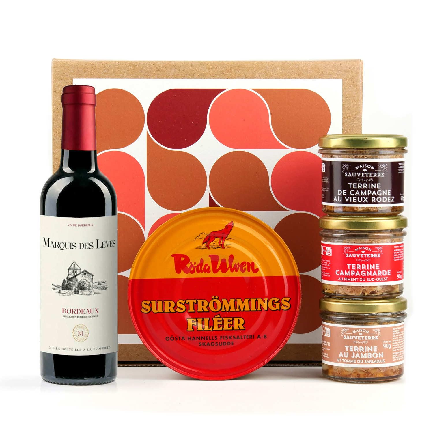 Challenge Box Surströmming - Hareng fermenté suédois + apéro récompense - Défi extrême entre amis - BienManger.com