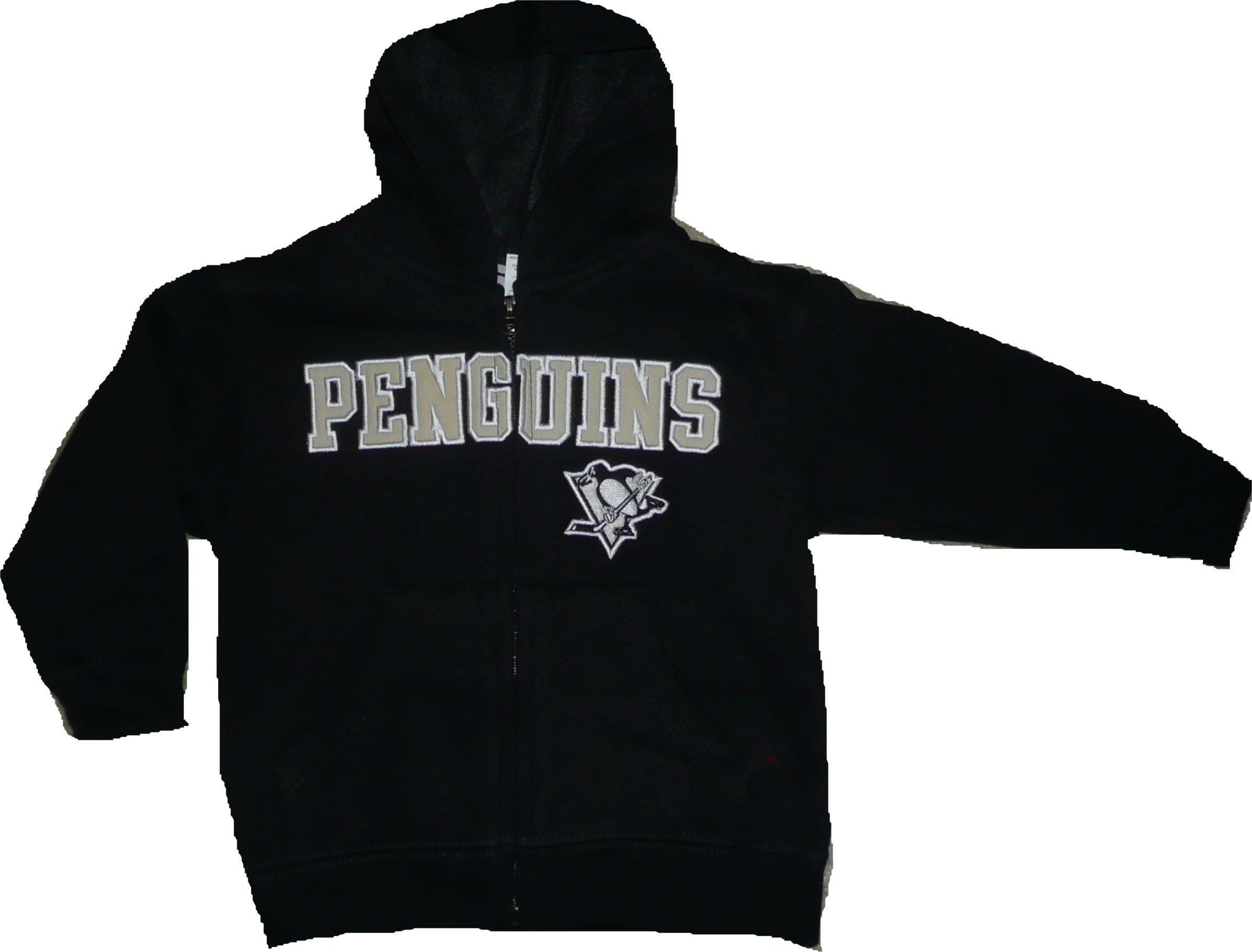 Pittsburgh Penguins Full Zip Hooded Sweatshirt 3T Toddler