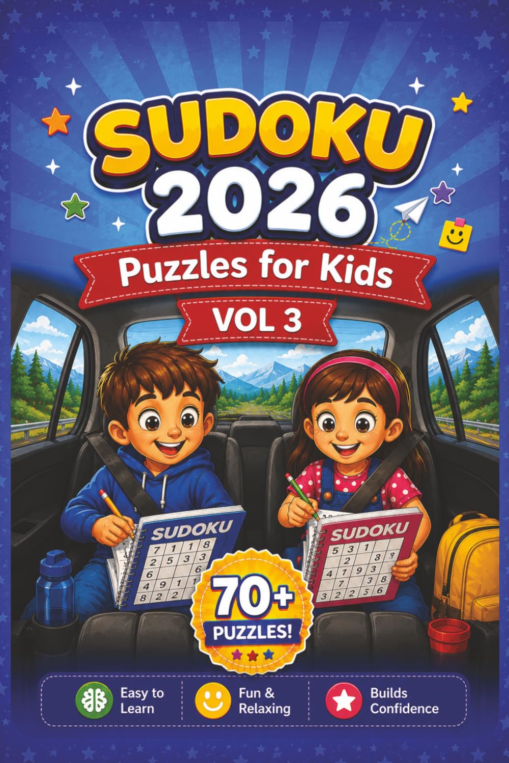 Sudoku 2026: Puzzles for Kids Vol 3: Advanced Sudoku Puzzles for Kids