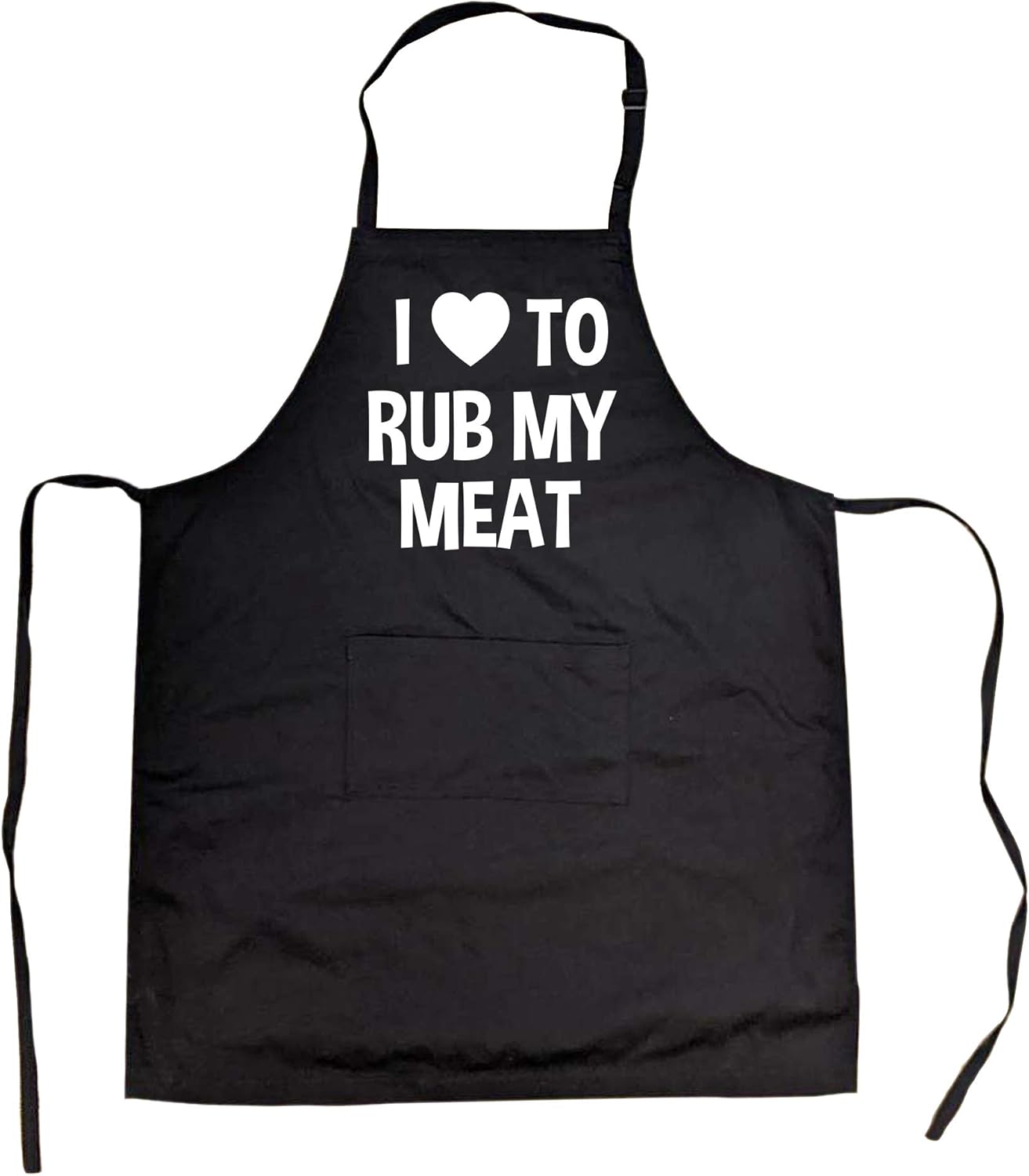 Funny Dog Lover Aprons: “I Love to Rub My Meat” Cookout Gear Funny Dog Lover Aprons: “I Love to Rub My Meat” Cookout Gear