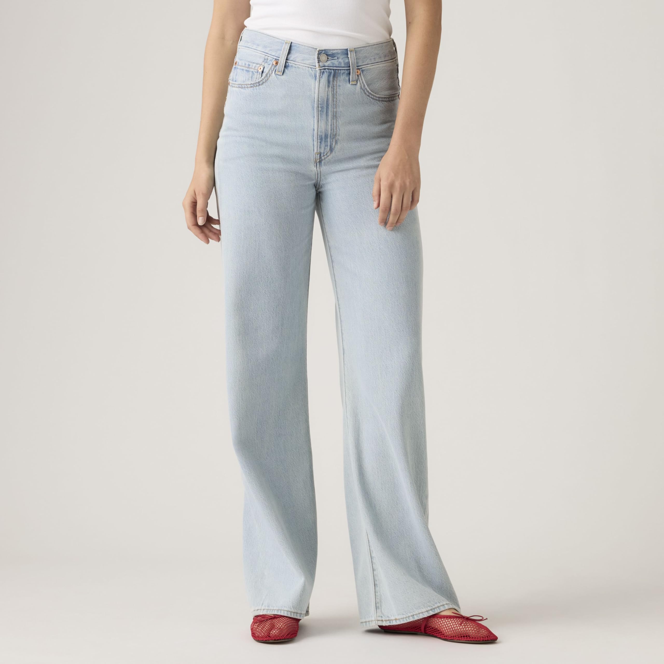 Levi'S Ribcage Wide Leg H223 - Jeans Mujer