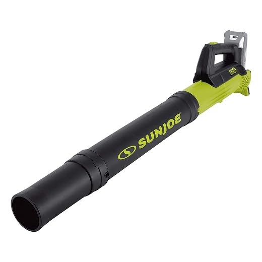 Sun Joe 24V-TB-LTE-P1 24-Volt IONMAX Jet Blower Cordless Compact Turbine Leaf Blower 100-MPH, Promotional Kit (w/ 2.0-Ah Battery and Charger)