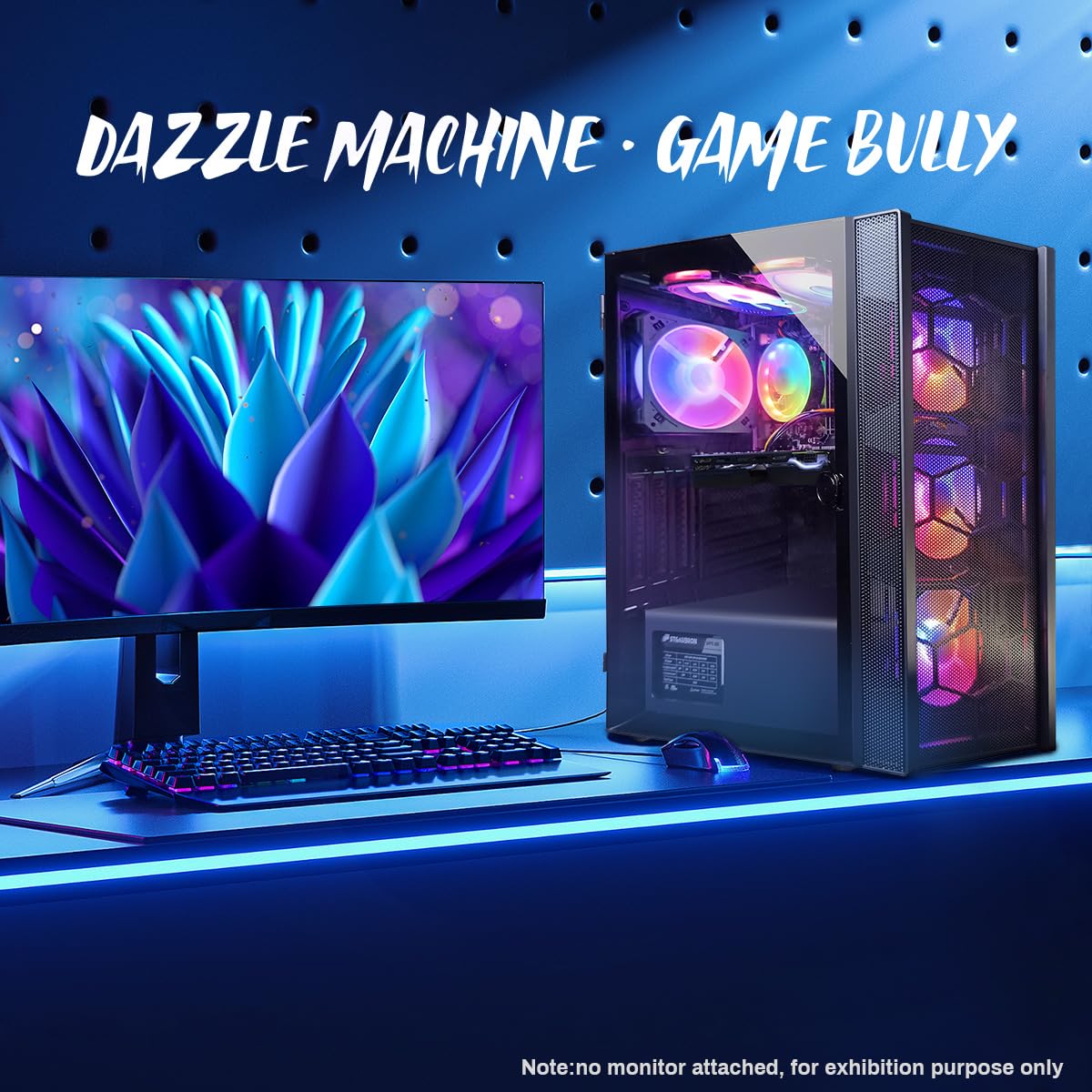 STGAubron PC desktop da gioco, Corei7 8a generazione, RTX 3060 12G, 32G