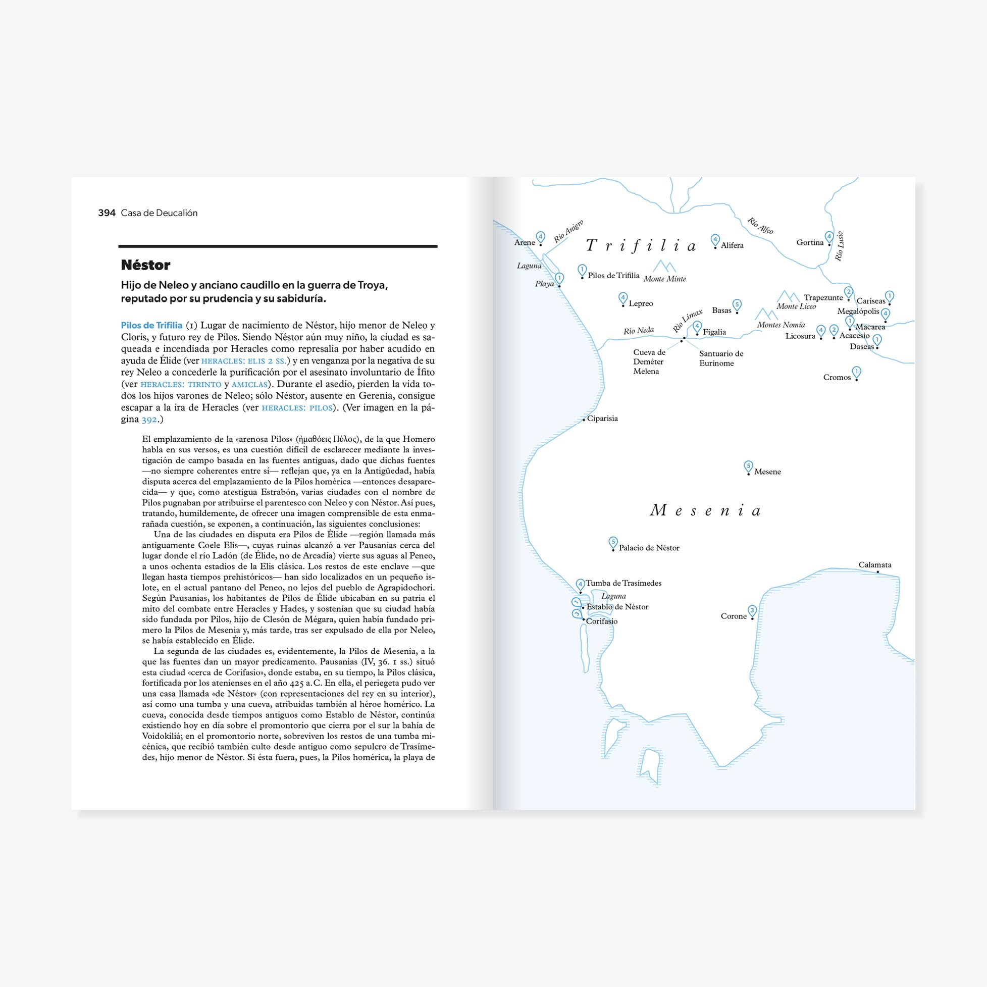 Atlas mitológico de Grecia: 4 (Eclecta Libros)