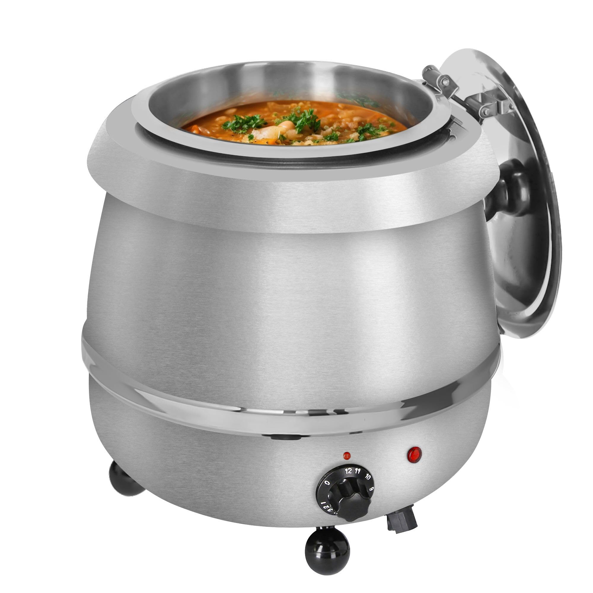 GGM Gastro | SWH9E | Suppenwärmer - 9 Liter - Edelstahl