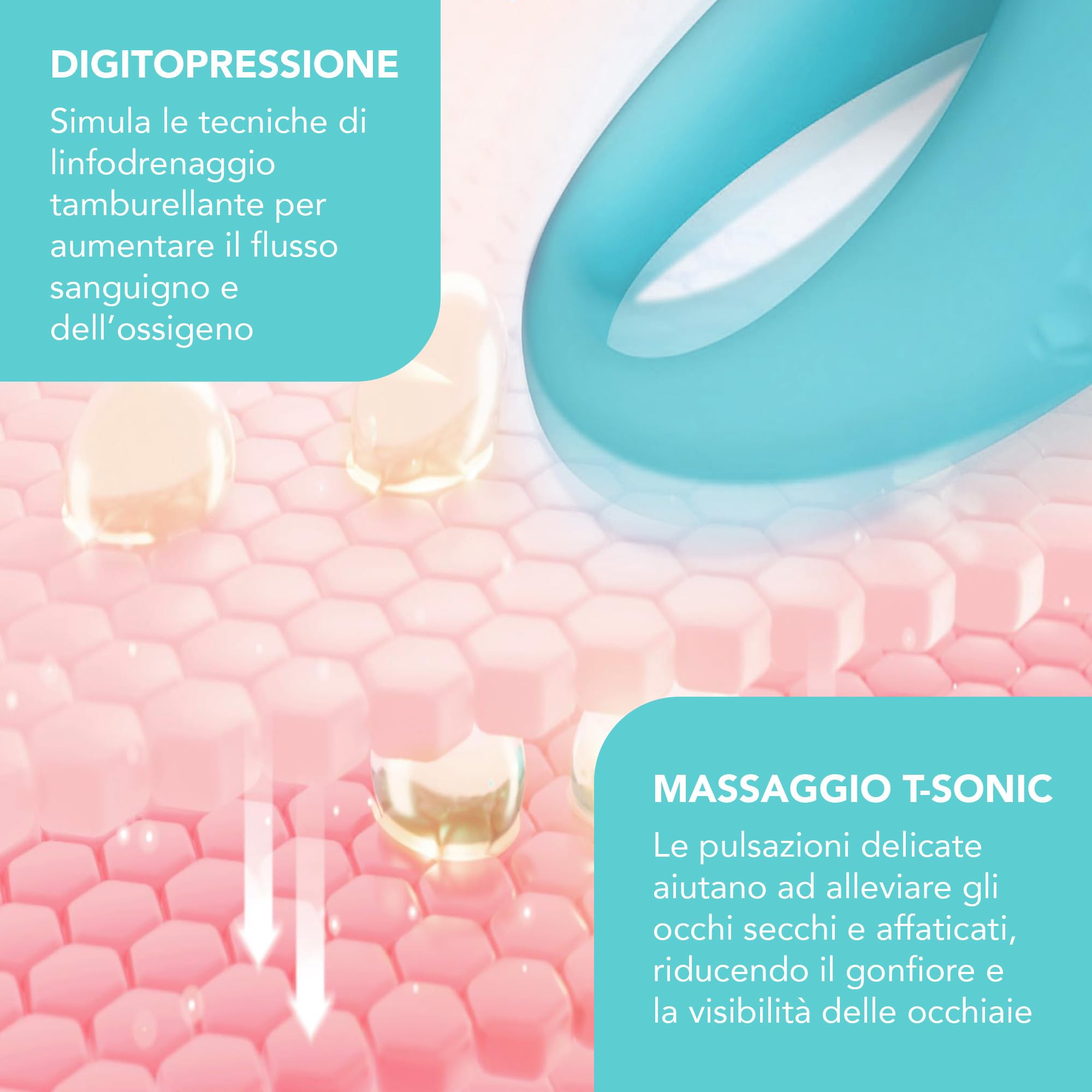 FOREO Eye Candy IRIS 2 Set - Massaggiatore Occhi + Siero Notte Rassodante