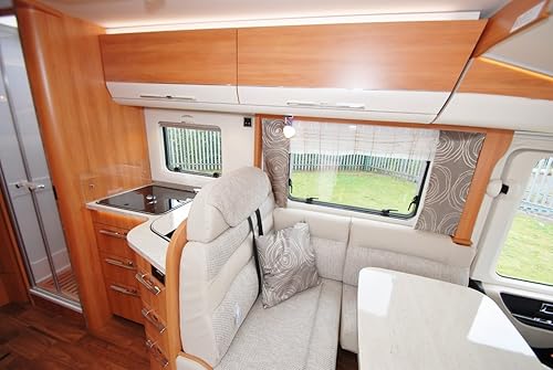 Miniatura 7 de Luz de lectura RV de 12 V, diseñada para lectura, barco, yate y caravana, autocaravana, interruptor táctil regulable cálido (níquel 1 x D1)