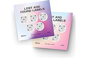 Gems Lost & Found Labels: Prevent Lost Items with QR Code Stickers
