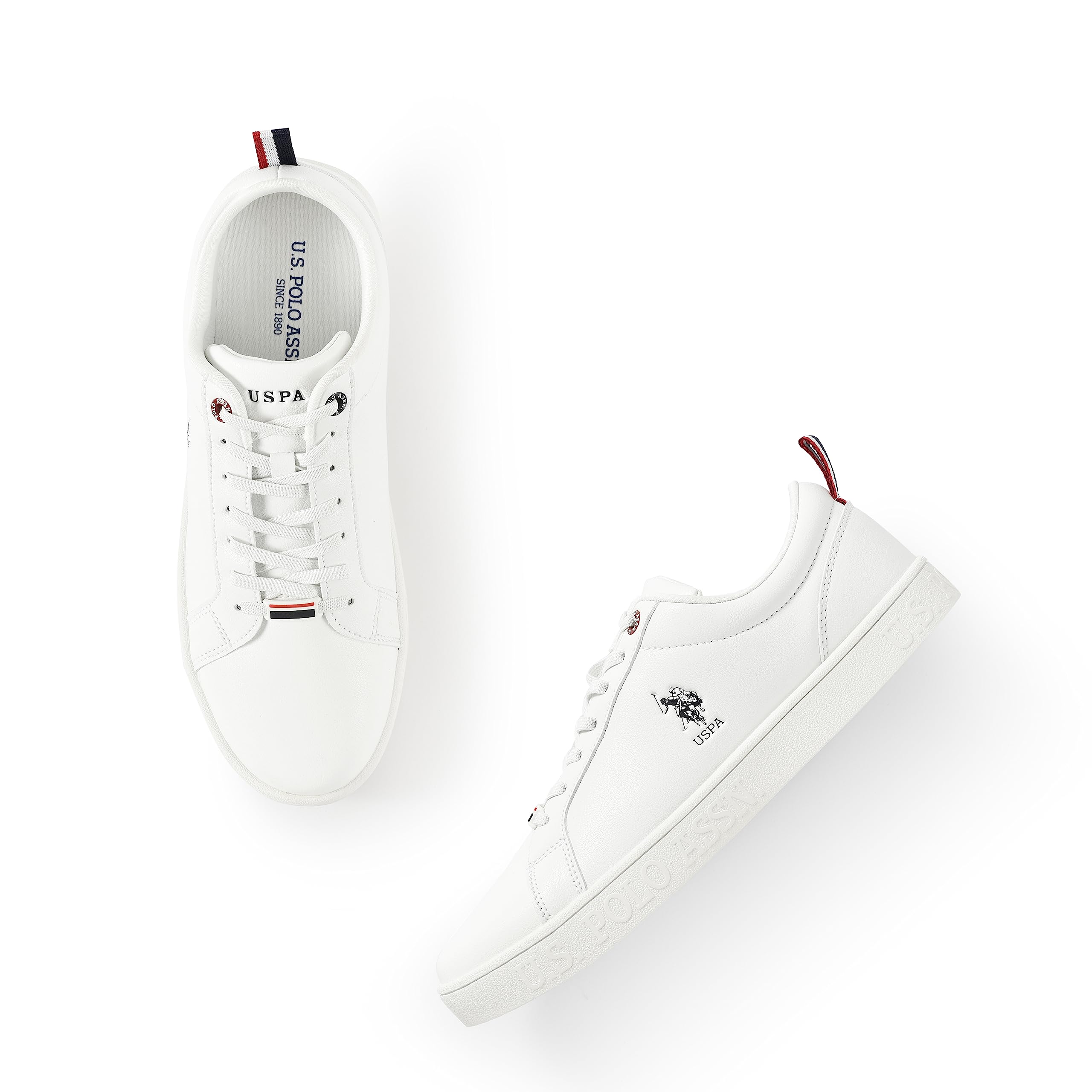U.S. Polo Assn. Men Dorit Off White Sneakers 11-UK (2FD22145A01) (B09TW9571B) Amazon Price History, Amazon Price Tracker