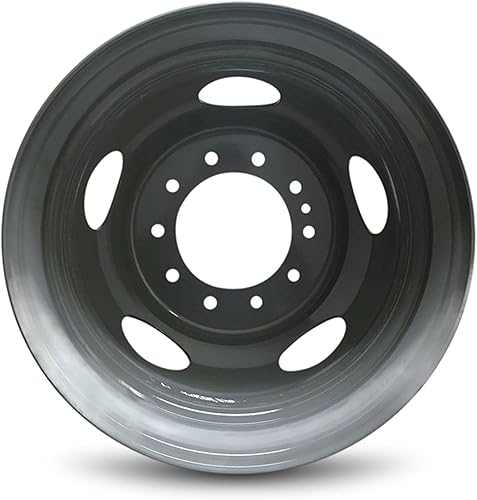 Miniatura 3 de Para Ford F450SD F550SD 2005-2022 Llanta de acero pintado gris de 19 pulgadas, repuesto directo de equipo original, rueda de automóvil lista para