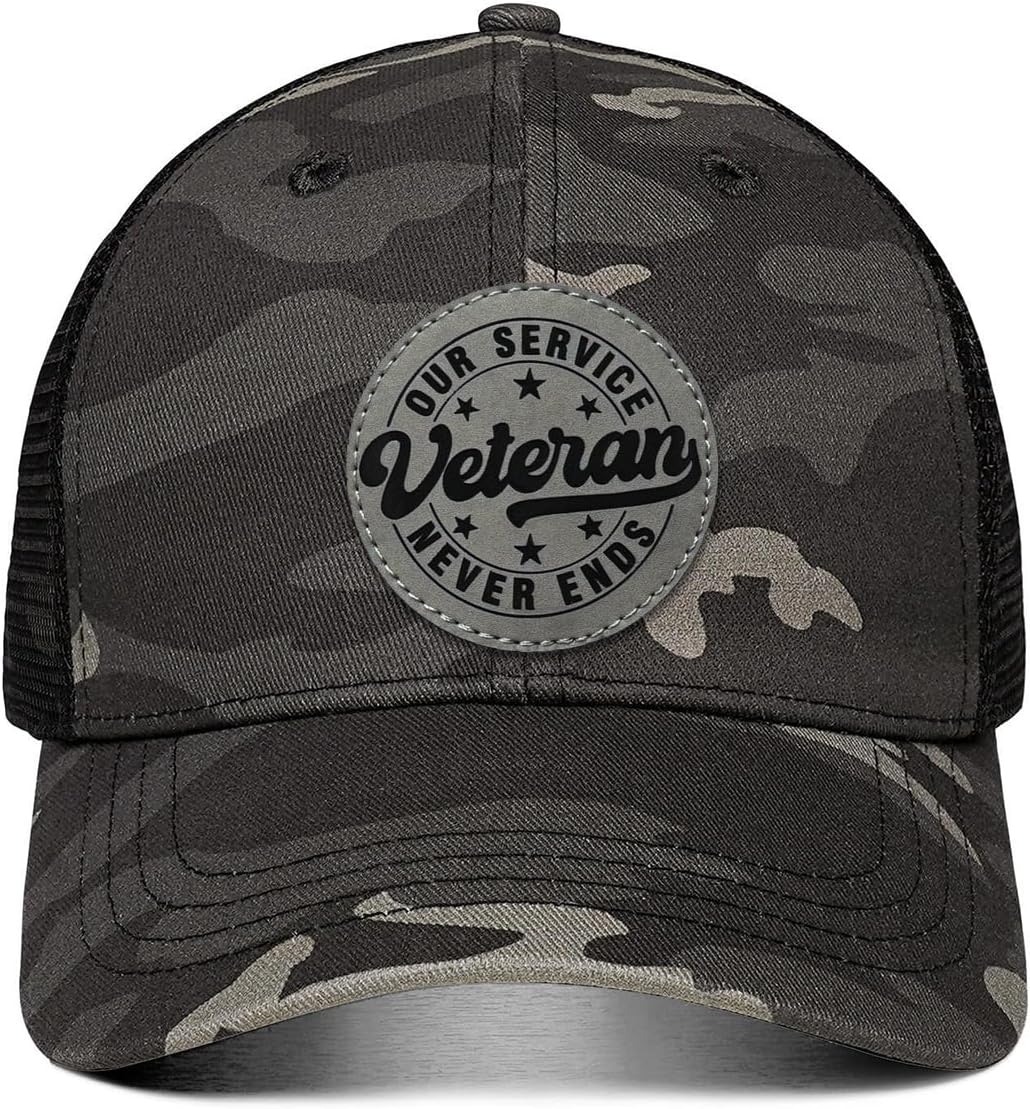 Veteran Hat Veterans Day/Memorial Day Gifts for Navy/Army/Air Force/Marine Corps,Patriotic Baseball Cap