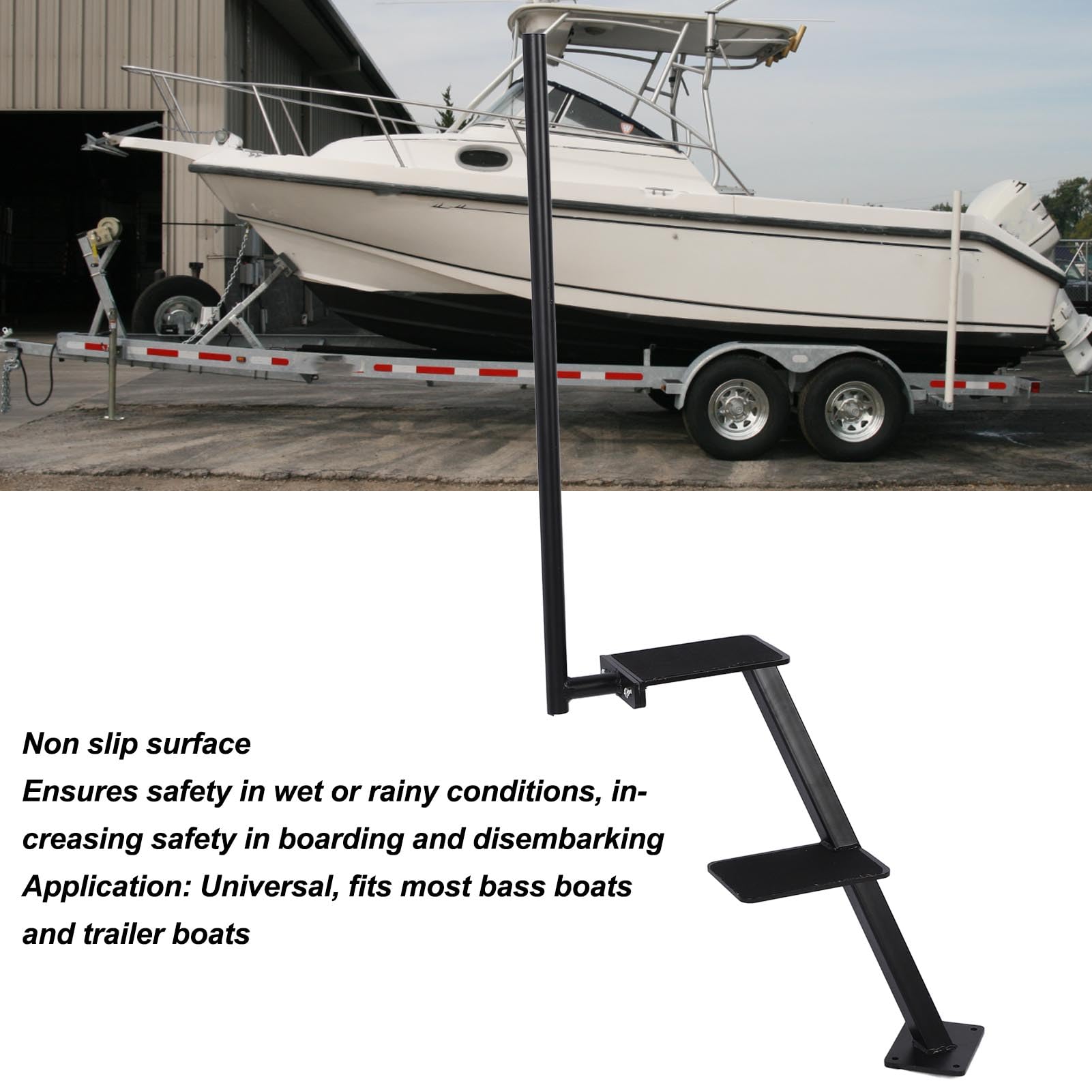 Buy Stair Handrail Arine 2 Steps Boat Ladder S.S Boarding Ladder With - View #2