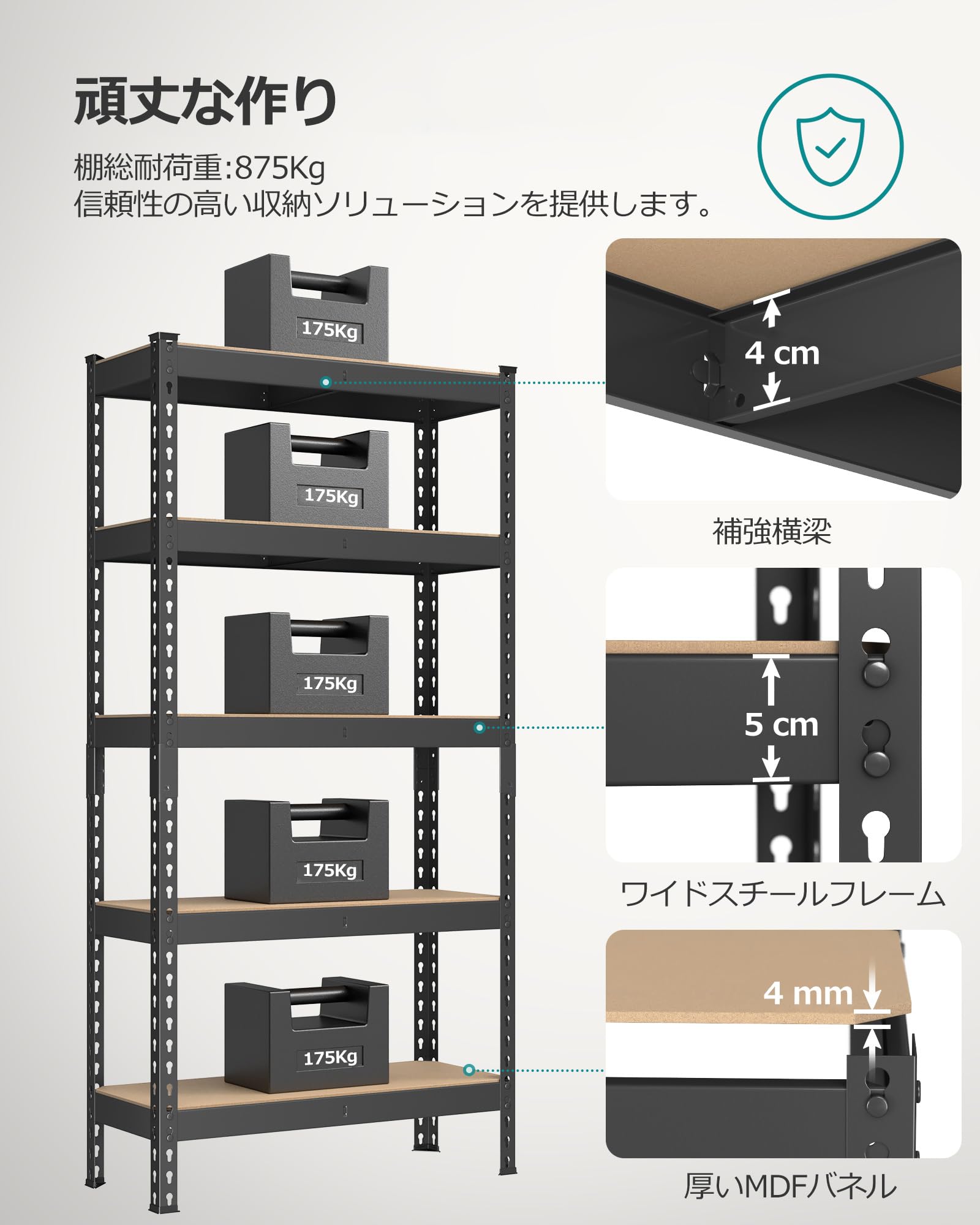 スチールオープンラック棚板耐荷重約5kg・細かいメッシュ棚 スチールオープンラック棚板耐荷重約5kg・細かいメッシュ棚