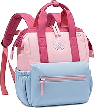LOVEVOOK Toddler Backpack for Girls 2-4, Mini Preschool Backpack for Girls, Small Daycare Bag for Toddlers, Soft Lightweight Kids Travel Bookbag for Kindergarten