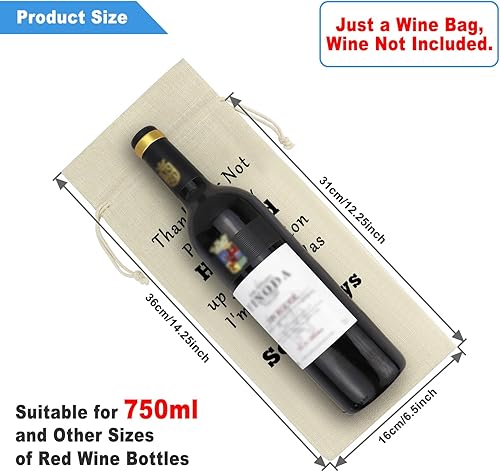 Miniatura 9 de Bolsa de vino de regalo para tía nueva tía para regalo Anuncios de embarazo para tía solo las mejores tías ser ascendido a tía abuela Bolsa de