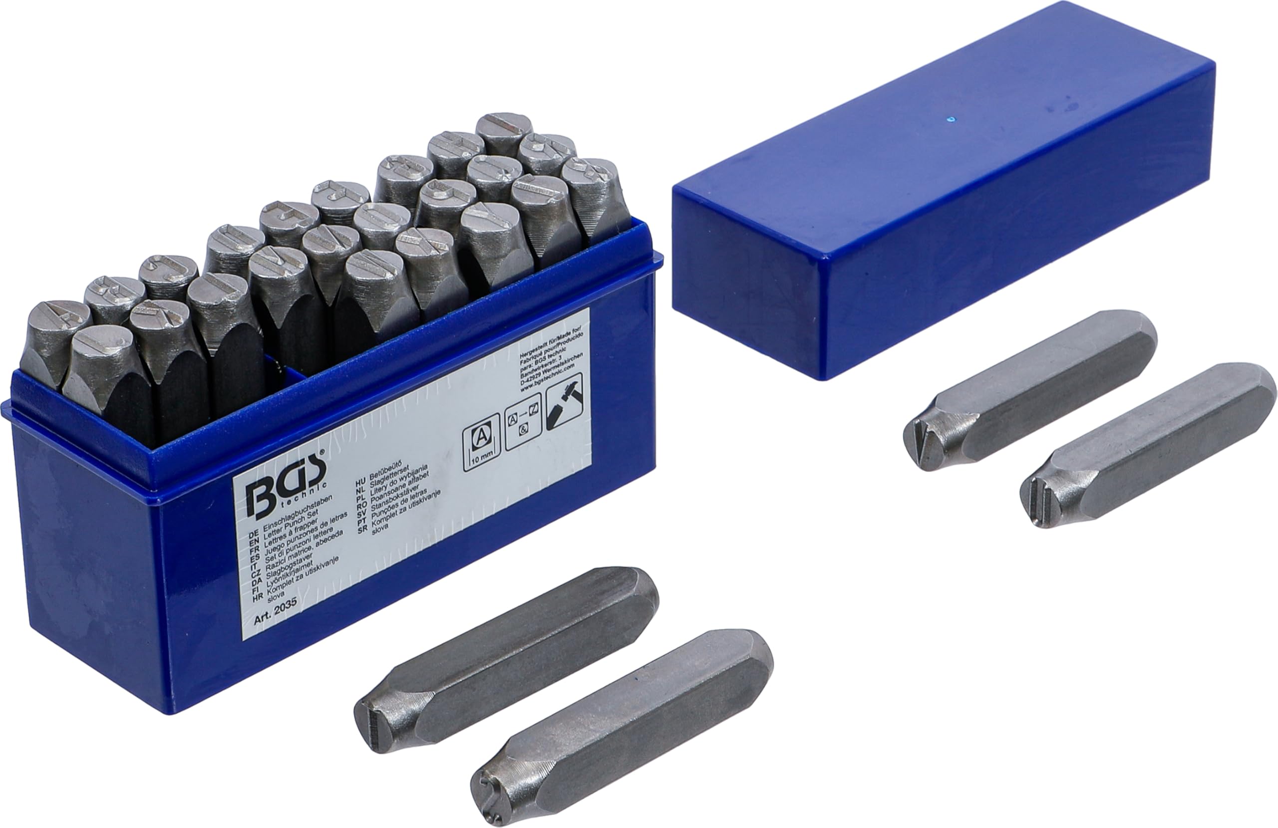 BGS 2035 | Letter Punch Set | 10 mm