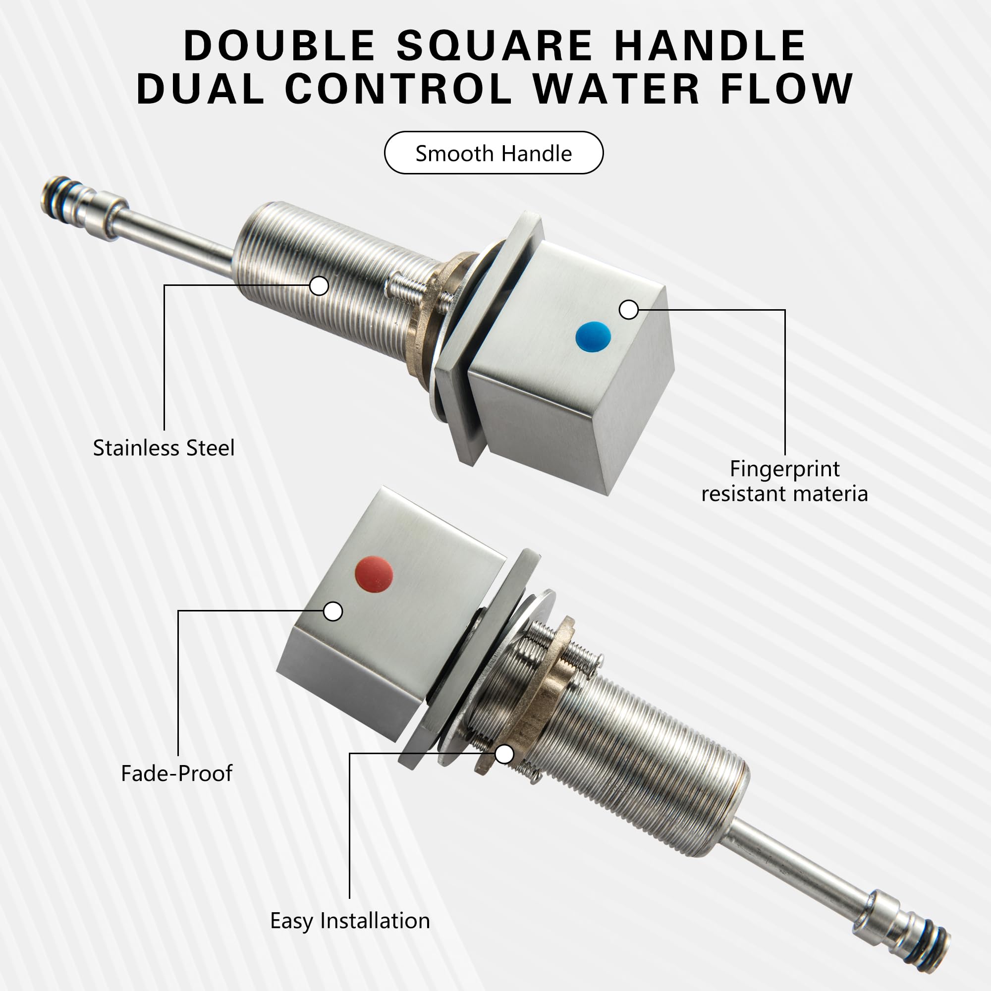 Waterfall Roman Tub Faucet With Hand Shower, 3 Hole Bathtub Faucet With Shower Diverter Chrome Finish Sumerain 0b5b42b4 Af31 434c Abe5 5e0b6e2512ea.a1d6fd79f2cbffd48daea7ff1a7e7af2 - View #7