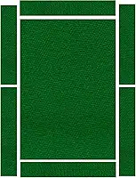 Pano Para Mesa De Bilhar De Até 2,40x1,40 - Pedra E Tabelas Cor:Verde