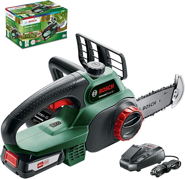 Bosch Bosch Kettensäge UniversalChain 18 (P4A System, 25 cm Schwert, ohne Akku, im Karton) — Akku-Kettensägen