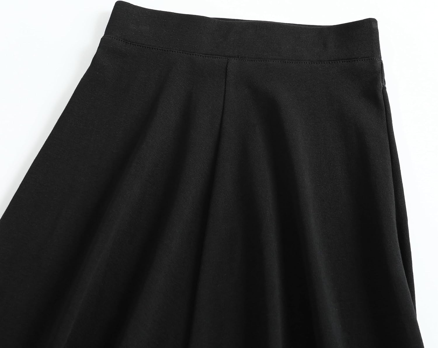 Girls Long Skirt Classic Elastic Waist A-Line School Uniform Skirts Maxi Skirts