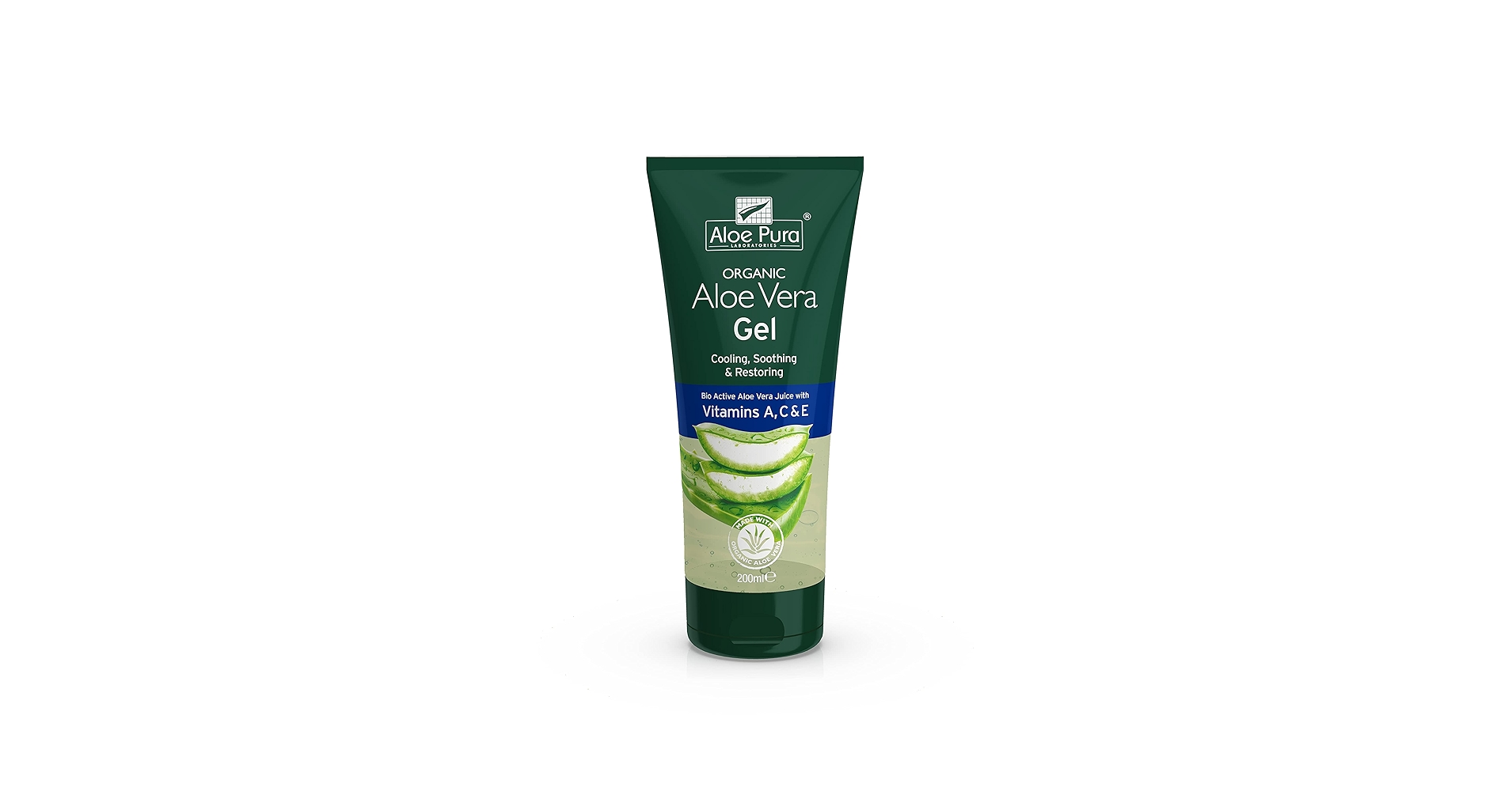 Natur Vera LA GELÉE 200g Aloderma Aloe Vera Gel, 96% Pure Aloe, 7.0 oz, Hydrates