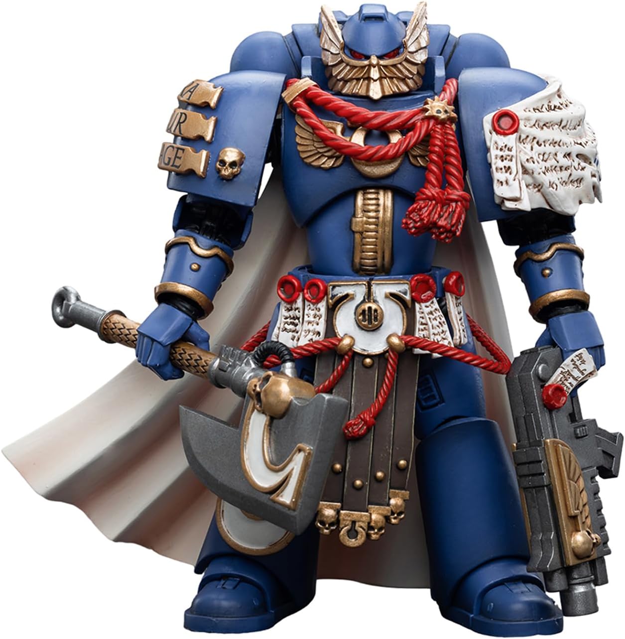 Pipigirl JoyToy Warhammer 40K 本物のライセンス 1/18 可動 フィギュア, Ultramarines