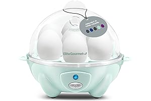 Elite Gourmet 6 Egg Rapid Cooker - Fast and Easy Breakfast