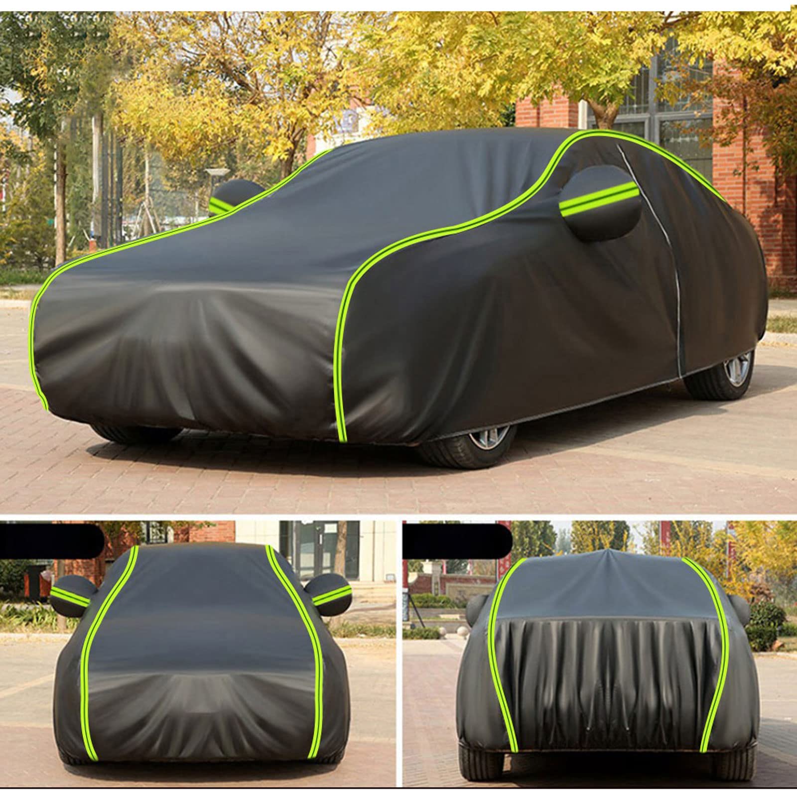 Telo Copriauto da Esterno per Fiat Punto Cabrio 1993-1998,Telo Copriauto da Esterno Copertura Auto Impermeabile Traspirante con Zip Laterale, 100% Impermeabile.