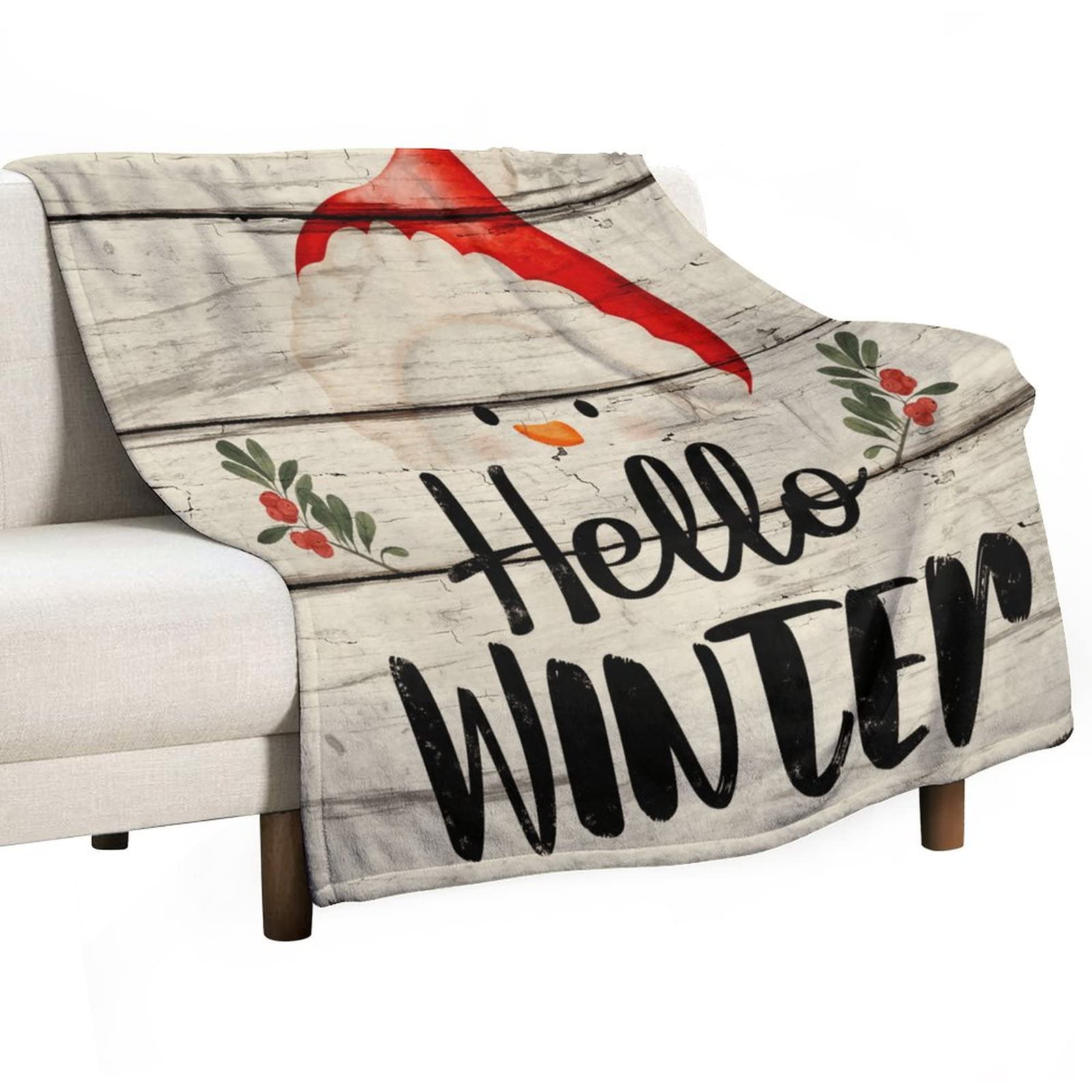 Couverture d'hiver pour adulte et enfant afin de rester au chaud sur le canapé