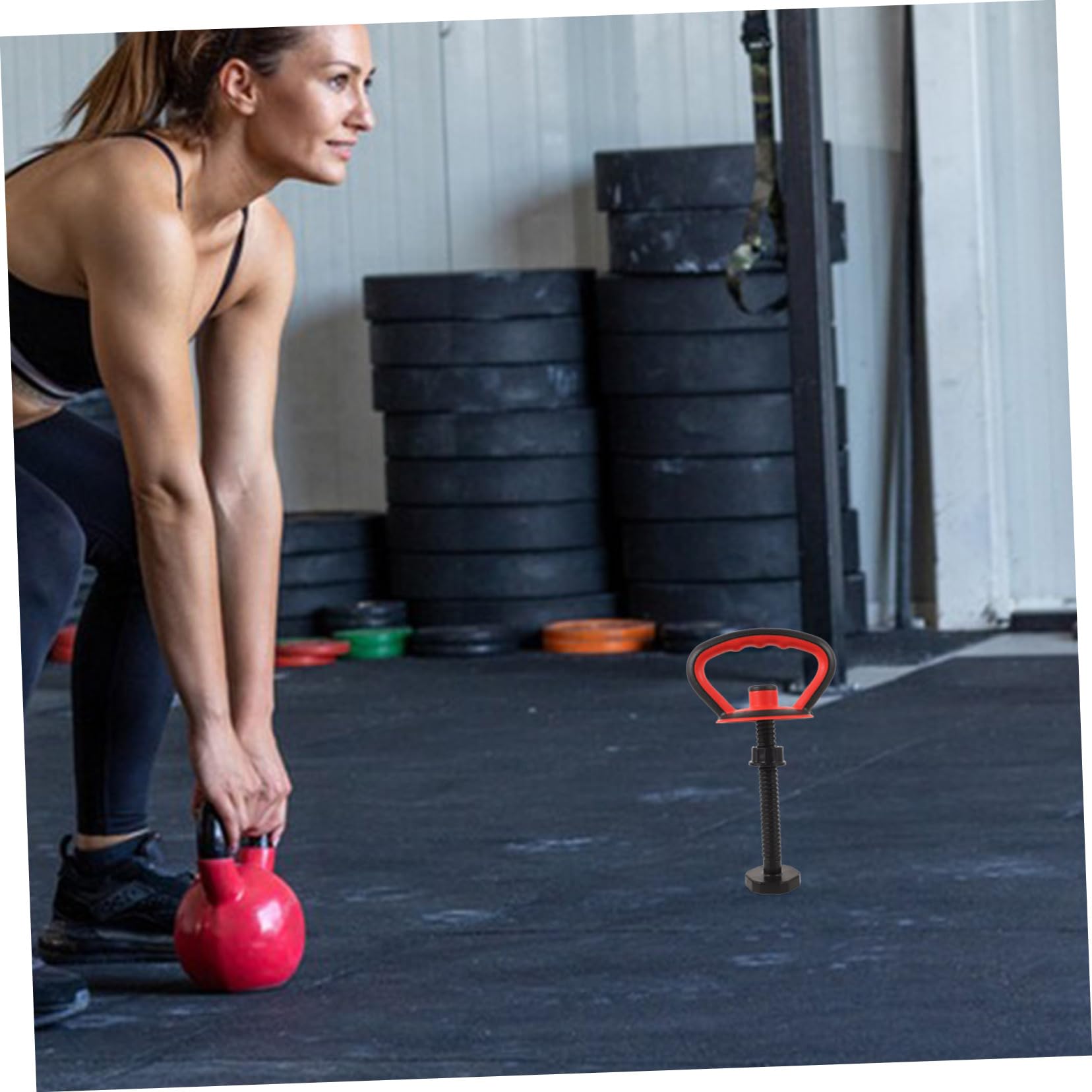 GOOHOCHY 1 Set Kettlebell Grip Replacement Handle Indoor Fitness Kettlebell Grip Part Safe Comfortable Fitness Accessory