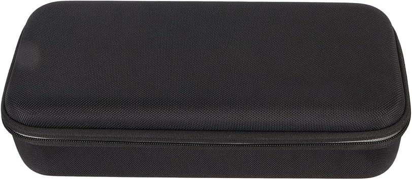 Steam Deck Large Capacity Protective Durable Design Carrying Case Portable Safe and Reliable Nylon Material Black Compatible with Steam Deck Consoles and Accessories 13.0x6.1x3.1in
