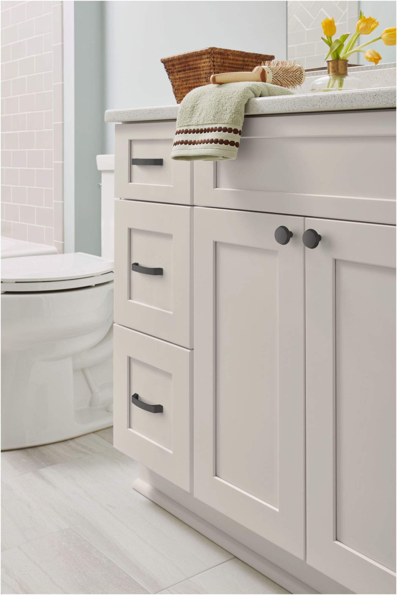 Amerock BP3684426 BP36844 Premise 3-3/4 Inch Center to Center Arch Cabinet Pull, Polished Chrome, 3-3/4 in. Center-to-Center - Image 2