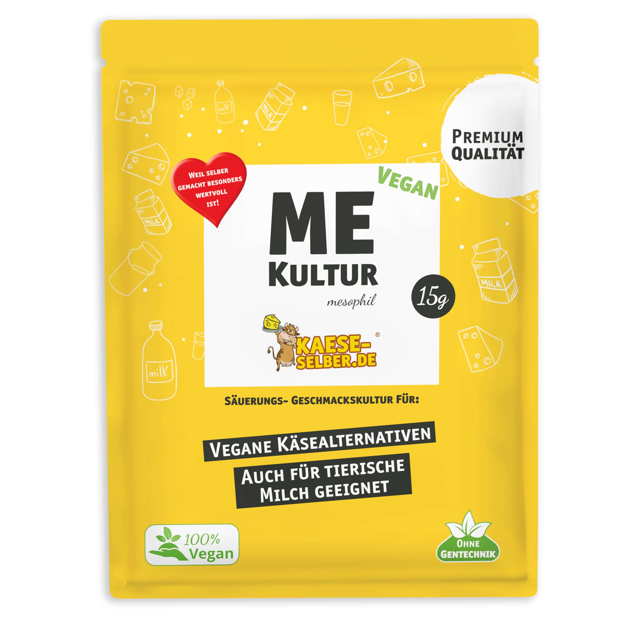 Me végétalien Meso Phile Culture – vegan pour keese, frais keese, etc.