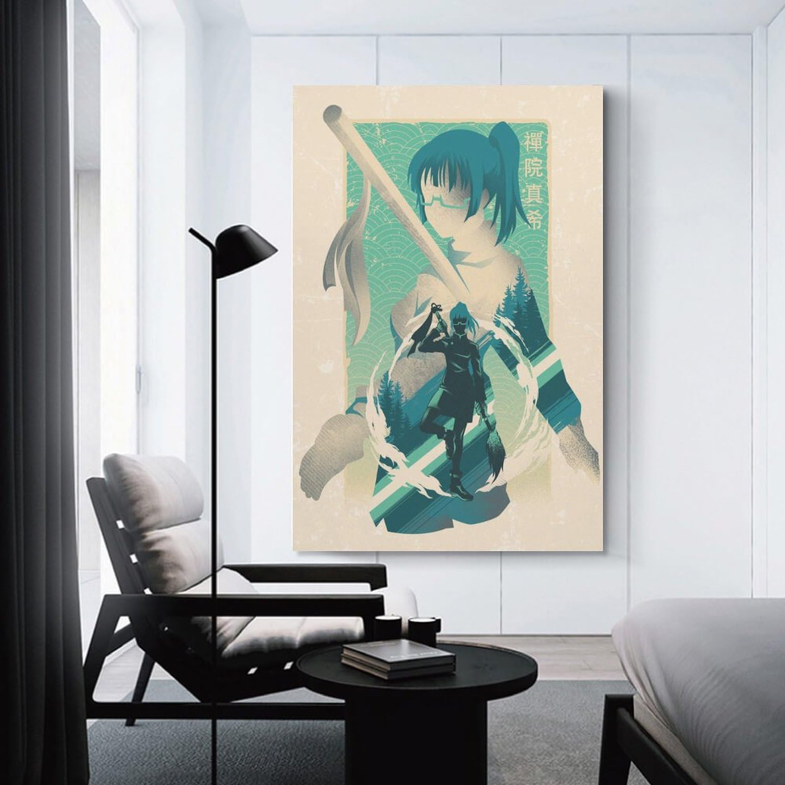Amazon.co.jp: 呪術廻戦ペルソナ禪院真希 HD ポスター 30 キャンバス