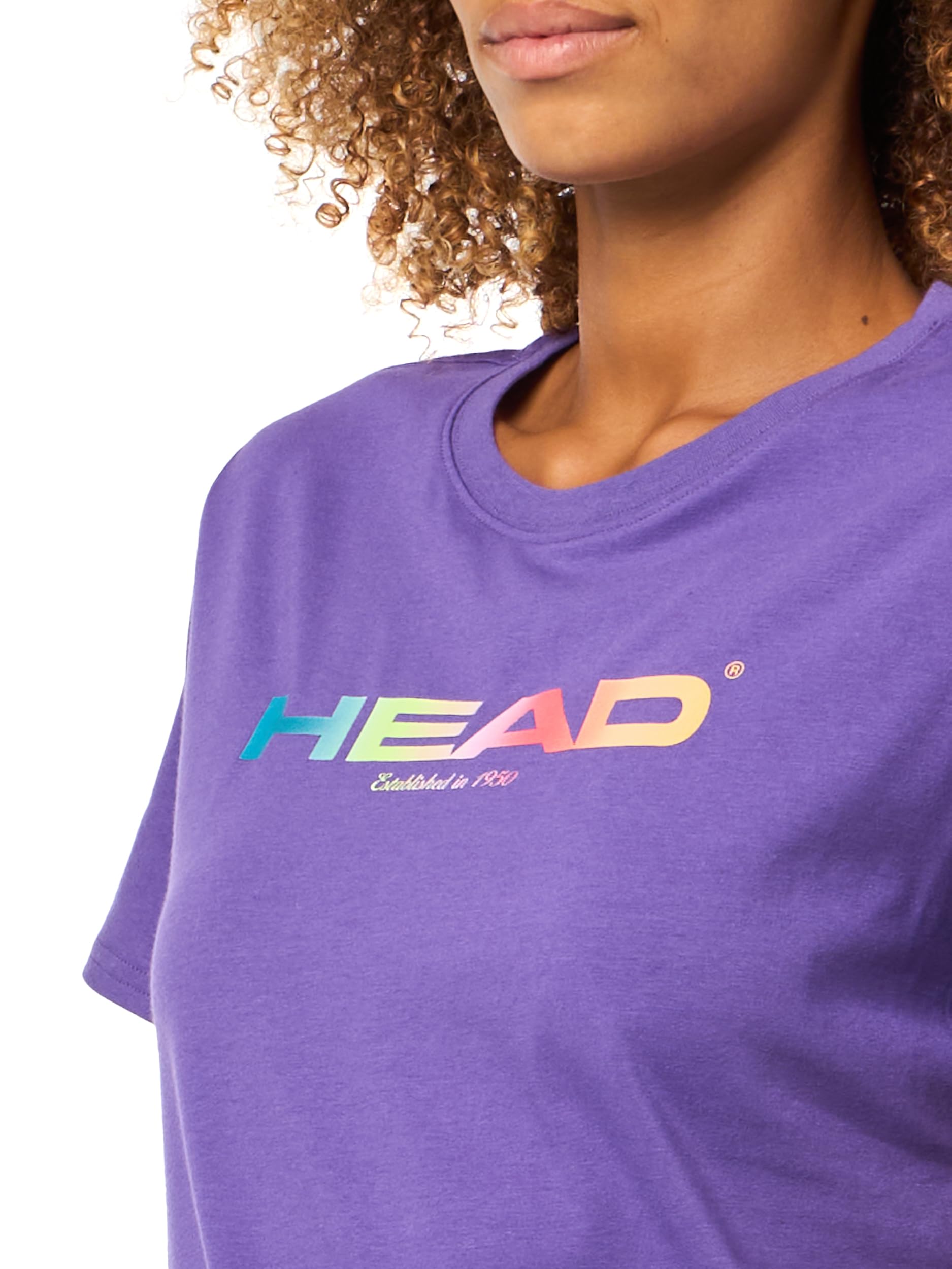 HEAD Rainbow T-Shirt Women T-Shirt Donna