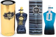 AFLUXE Men's Cologne Blue for Men Gold&Ultra Eau De Toilette for Men-Fresh, Romantic Scent Perfume 3.4 Fl Oz Each Natural Spray For All Skin Daily Used