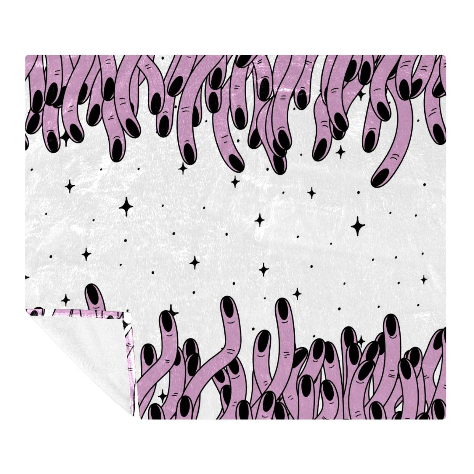 Couverture polaire légère microfibre 150x130 pour canapé et voyage