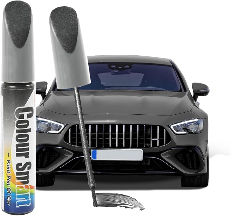 Générique Stylo de Réparation des Rayures Voiture 2026 - Retouche Peinture Universel pour Carrosserie, Anti-Rayure pour Moto, Camion et SUV, Réparation Rapide et Facile (Gris, 1PCS)