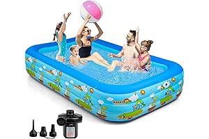 Inflatable Swimming Pool with Pump