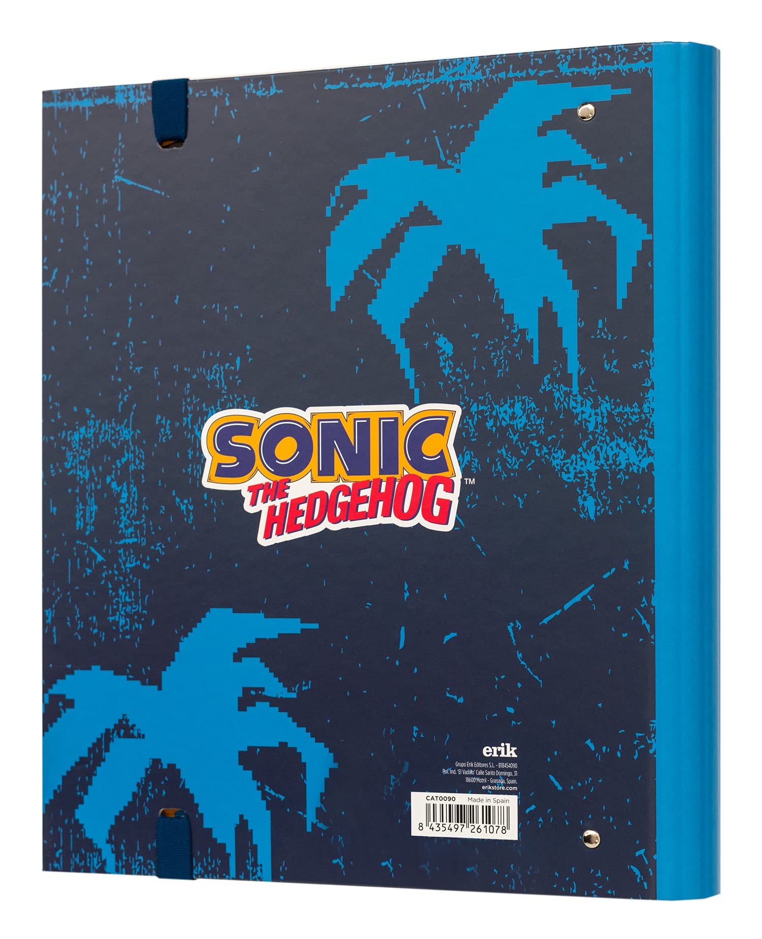 sonic card binder Official The Hedgehog 4 Ring Or the sound of Pokémon 1999 Mewtwo Poliwhirl Quantity:2 Protectors AHDIVS