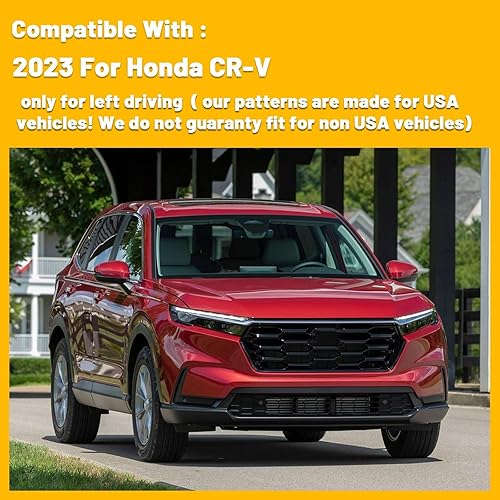 Miniatura 6 de Tapete para tablero, cubierta ajustable no deslizante personalizada compatible con Honda CRV CR-V 2023, protector de parabrisas (con HUD)