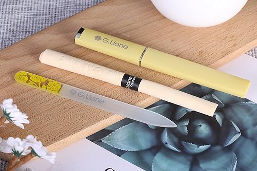 Miniatura 35 de Juego de lima de uñas de cristal, kit profesional de manicura y pedicura para uñas naturales, uñas acrílicas, geles, herramientas de manicura