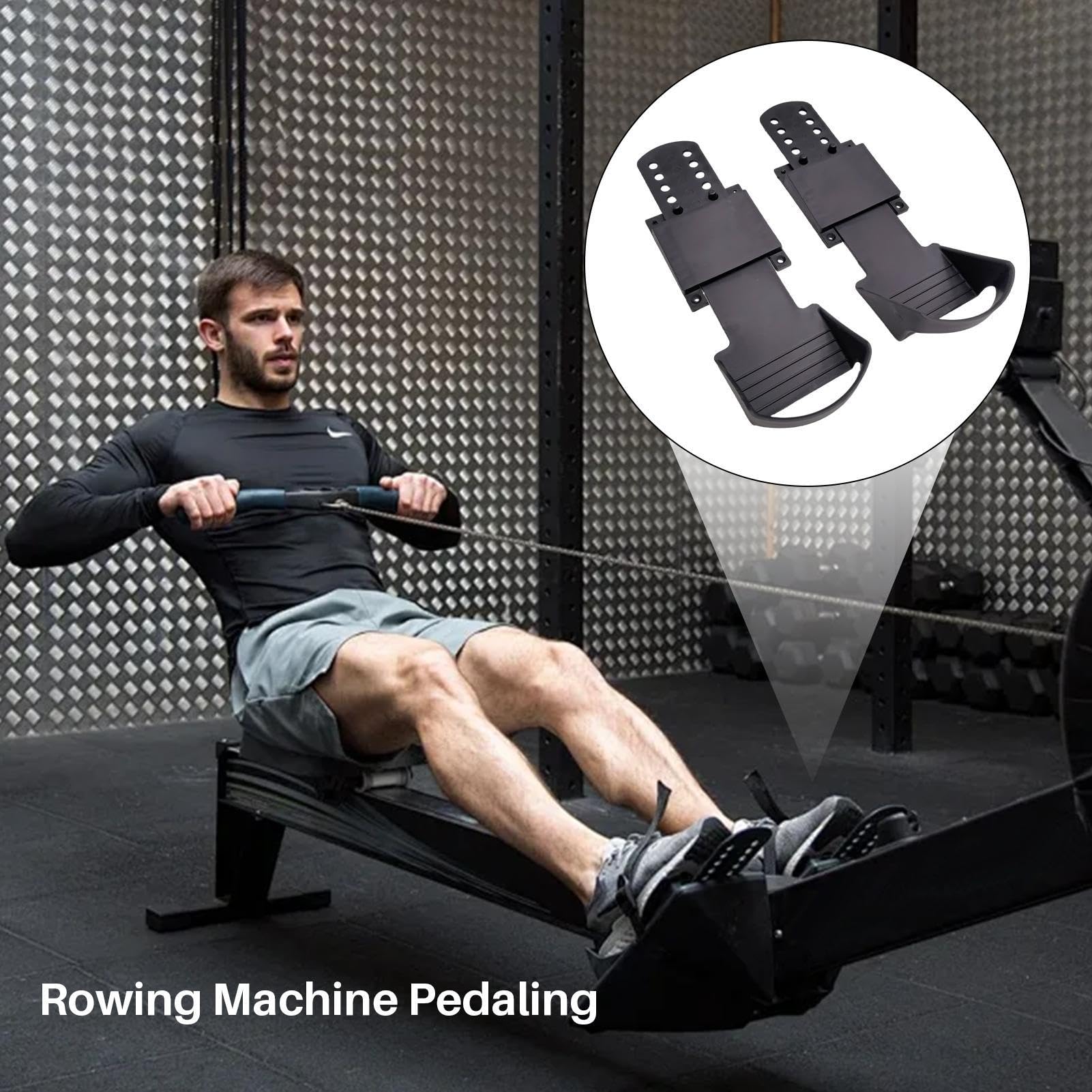 Pédales De Rameur Compatibles Avec Plusieurs Types De Rameurs Pour Une Expérience D'entraînement Optimale