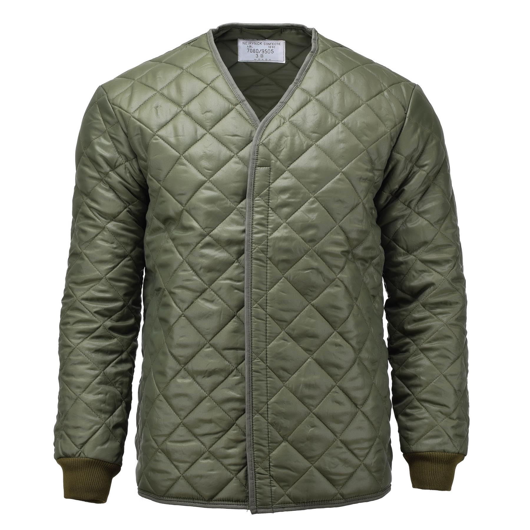 Original Swedish army field jacket parka quilt liner military issue winter