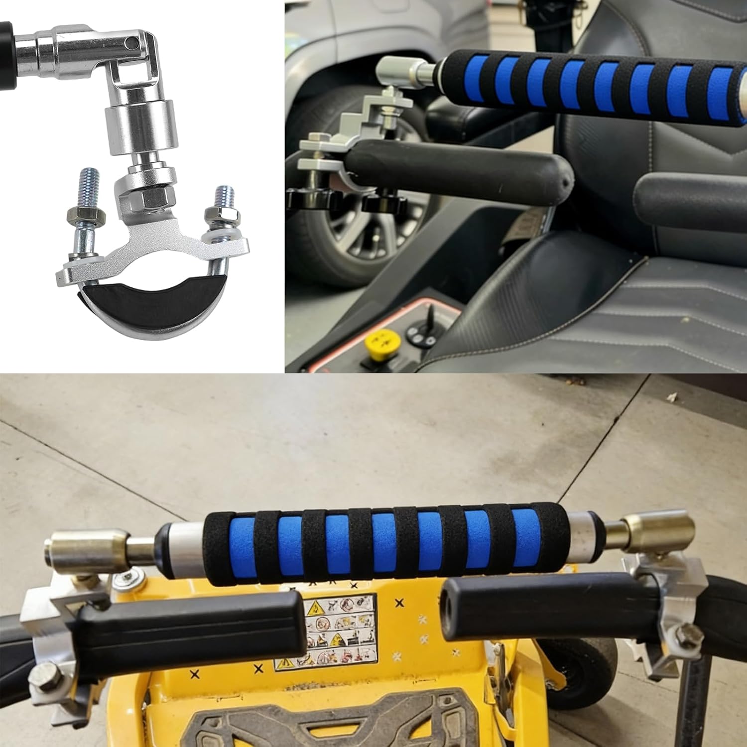 Sporacingrts Universal One-Hand Steering Handle for Lawn Mowers