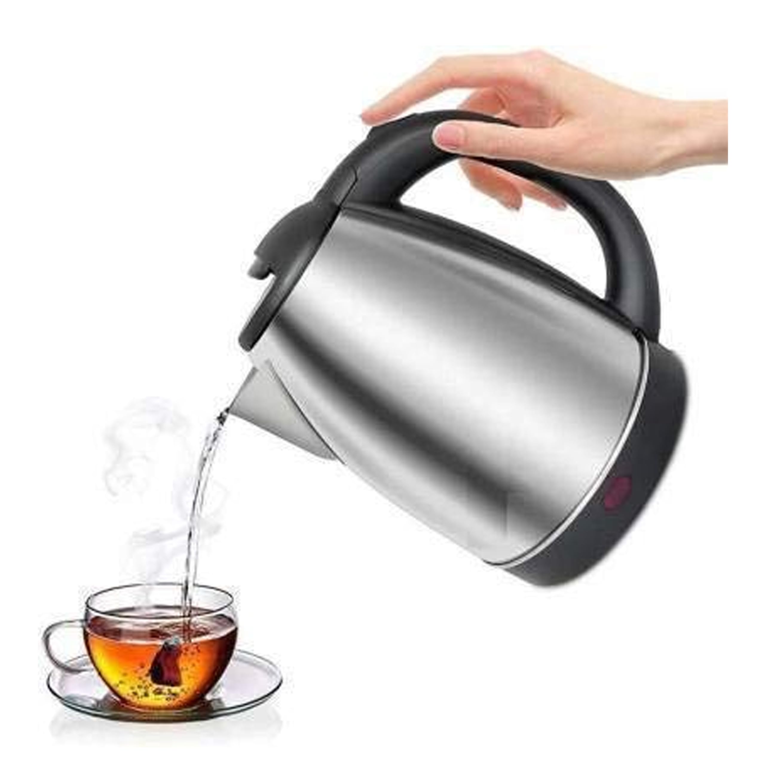 Stainless Steel Automatic Electric Multipurpose Kettle (2 Litre) for Tea Making, Water Boiling, Noodles Boiling & Maggi Cooking-image-42