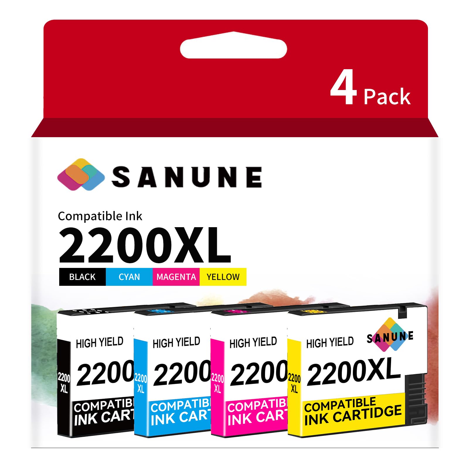 2200XL Ink Cartridge Replacement for Canon 2200 Ink Cartridges
