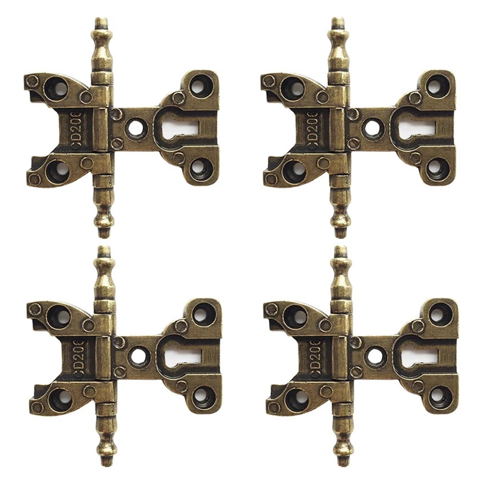 Charnières antiques en alliage de zinc premium pour sublimer vos coffrets en bois